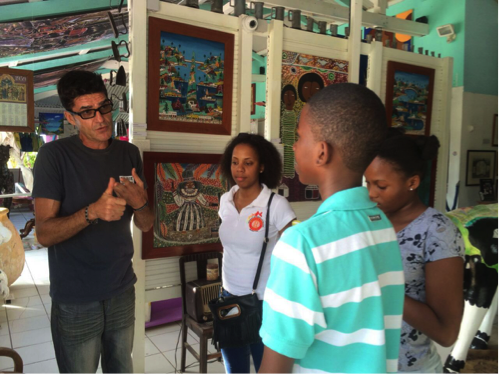 Le Rotaract Club de Pointe-à-Pitre fait découvrir à deux jeunes guadeloupéens, leur île !
